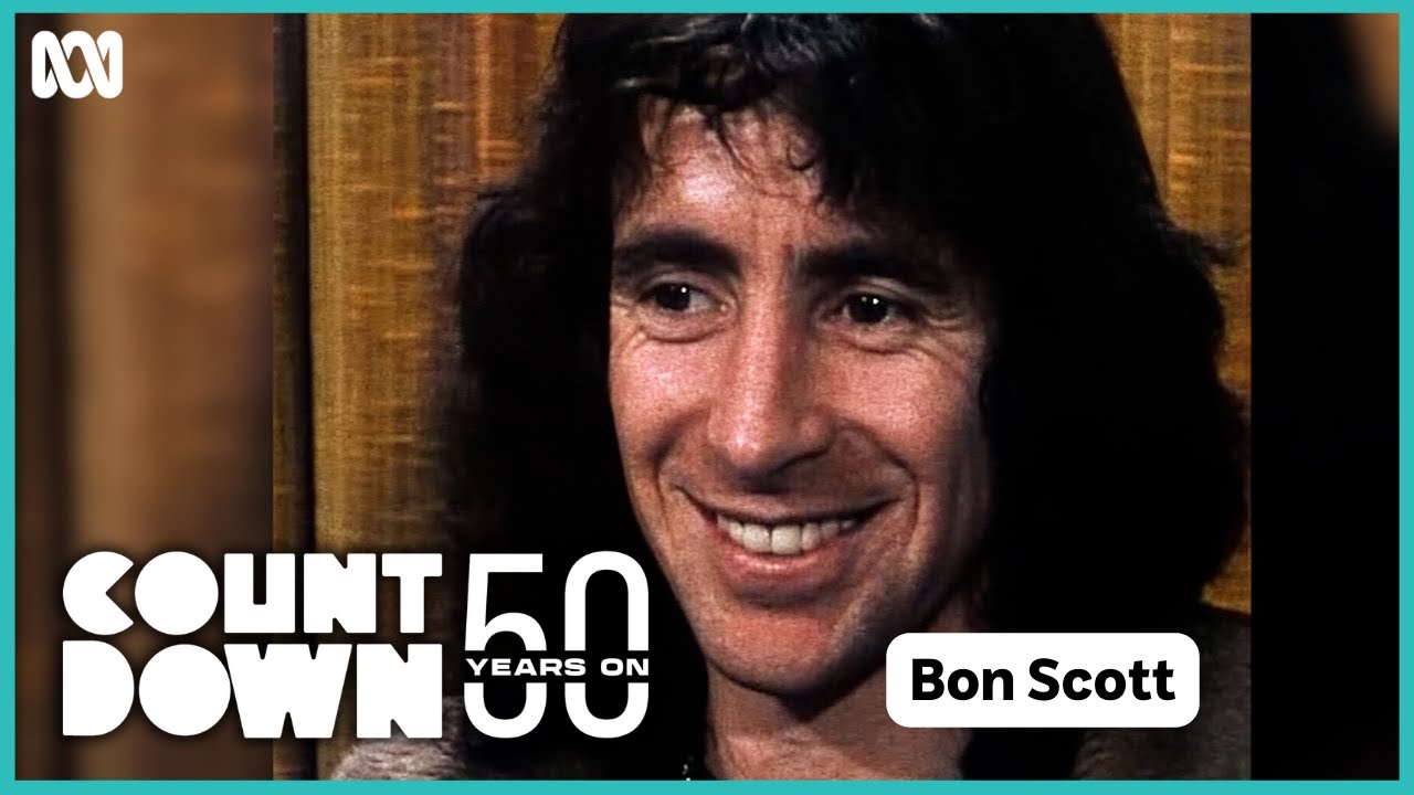 Bon Scott AC/DC interview (1977) | Countdown 50 Years On | ABC iview ...