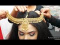 Beautiful bridal Juda hairstyle for beginners