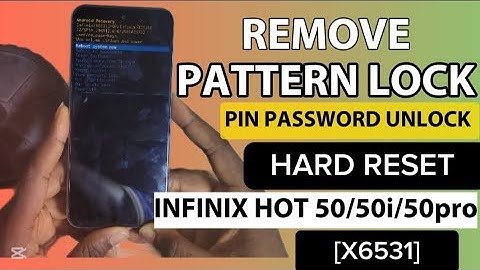 Infinix Hot 50i Hard Reset | Remove Pattern, PIN, Password Lock (No PC Needed)