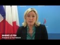 Marine le pen alerte les franais  nos liberts sont en pril 