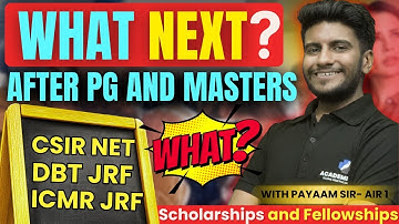 What’s Next After PG and Master | CSIR, DBT JRF, ICMR JRF Opportunities | Pharmacist Career Scope