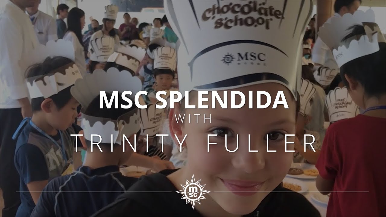 Trinity Fuller sailing to Asia on board MSC Splendida