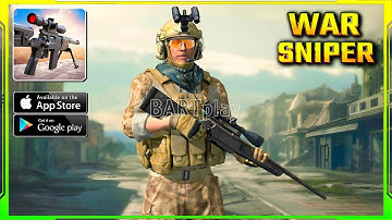 War Sniper: FPS shooter Gameplay Walkthrough (Android/iOS) Part 1