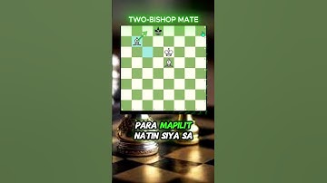 TWO BISHOP MATE #chess #chessvideos #trending #trend #viralvideo #education #endgame