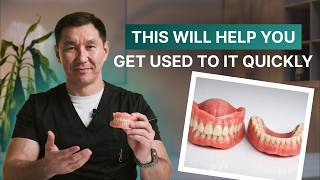 What to do in the FIRST DAYS after getting a REMOVABLE DENTURE? 5 simple rules