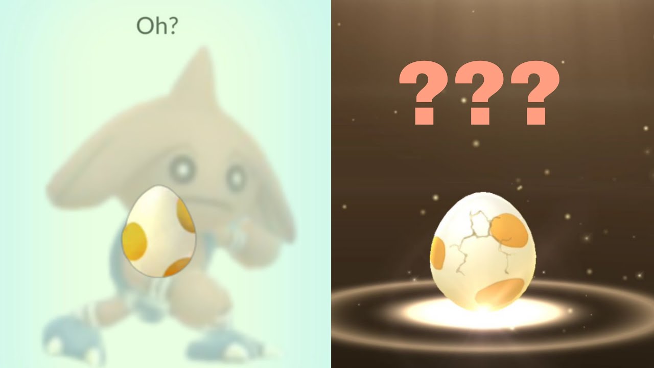 Pokemon Go_Hatching egg 5km || Hitmontop