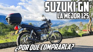 Suzuki GN 125 | LA MEJOR MOTO 125 CC Calidad precio | Ventajas y Desventajas