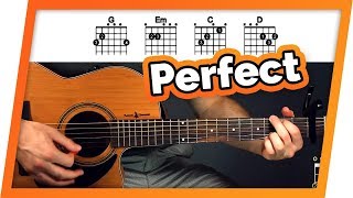 Perfect - Ed Sheeran - Fingerpicking Guitar Tutorial (Lesson)