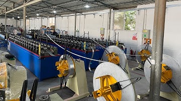 Automatic Cross Tee Grids Roll Forming Machine