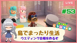 #53ジューンブライドの撮影がしたい☆のんびり島くらしをするのだ【＃あつまれどうぶつの森】