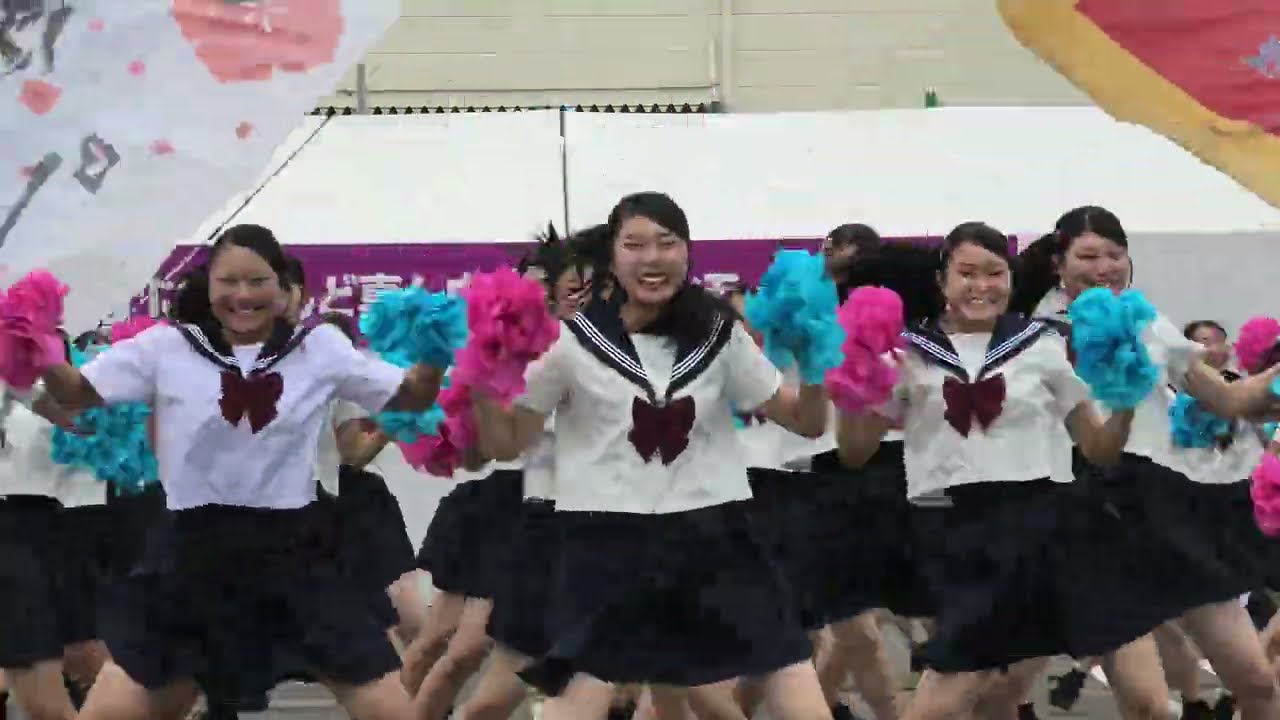 4K 中京高校保育class『love kids』 にっぽんど真ん中祭り 熱田イオン