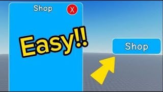 كيف تسوي الشوب كامل  How to create a roblox studio shop / #Roblox