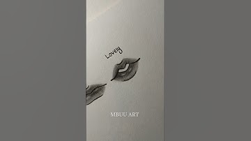 How to draw Lips Mad and Lovely Tutorial✏️ #drawing #tutorial #howtodraw #lips #art