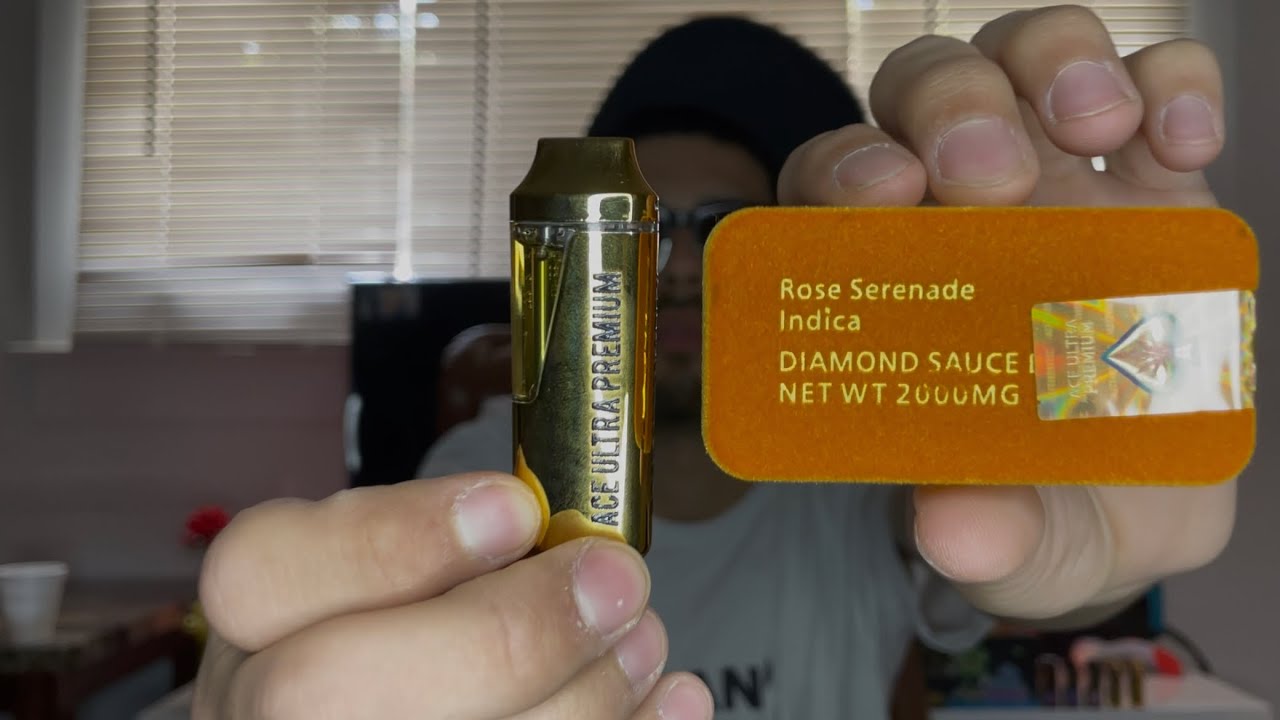 *UNBOXING* Ace Ultra Premium♠️ Rose Serenade🌹🥀Diamond Sauce/ Liquid Diamond💎 [2GRAM DISPOSABLES]