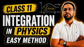 Integration in Physics | Class 11 Basic Maths for NEET/JEE