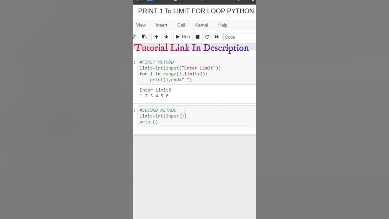 Python program to print n natural numbers short shortsvideo 
