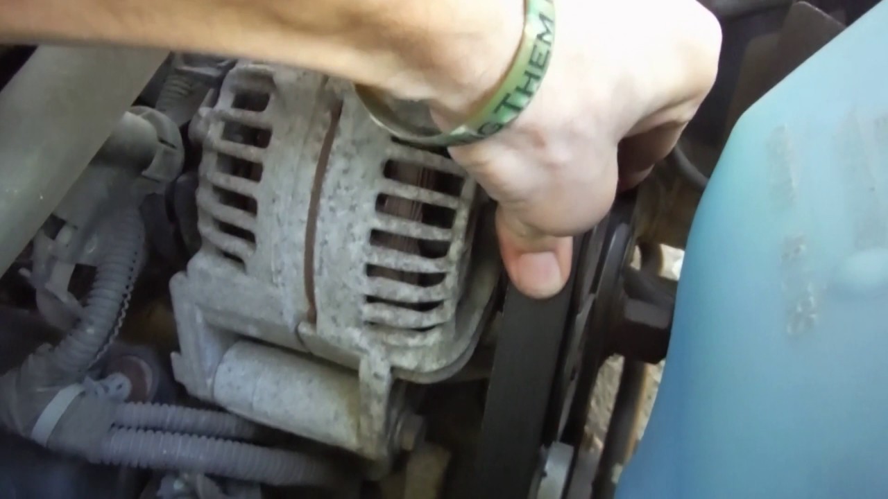 Broken Pulley Fix On The 06 Dodge Ram 1500 5.7L Hemi YouTube