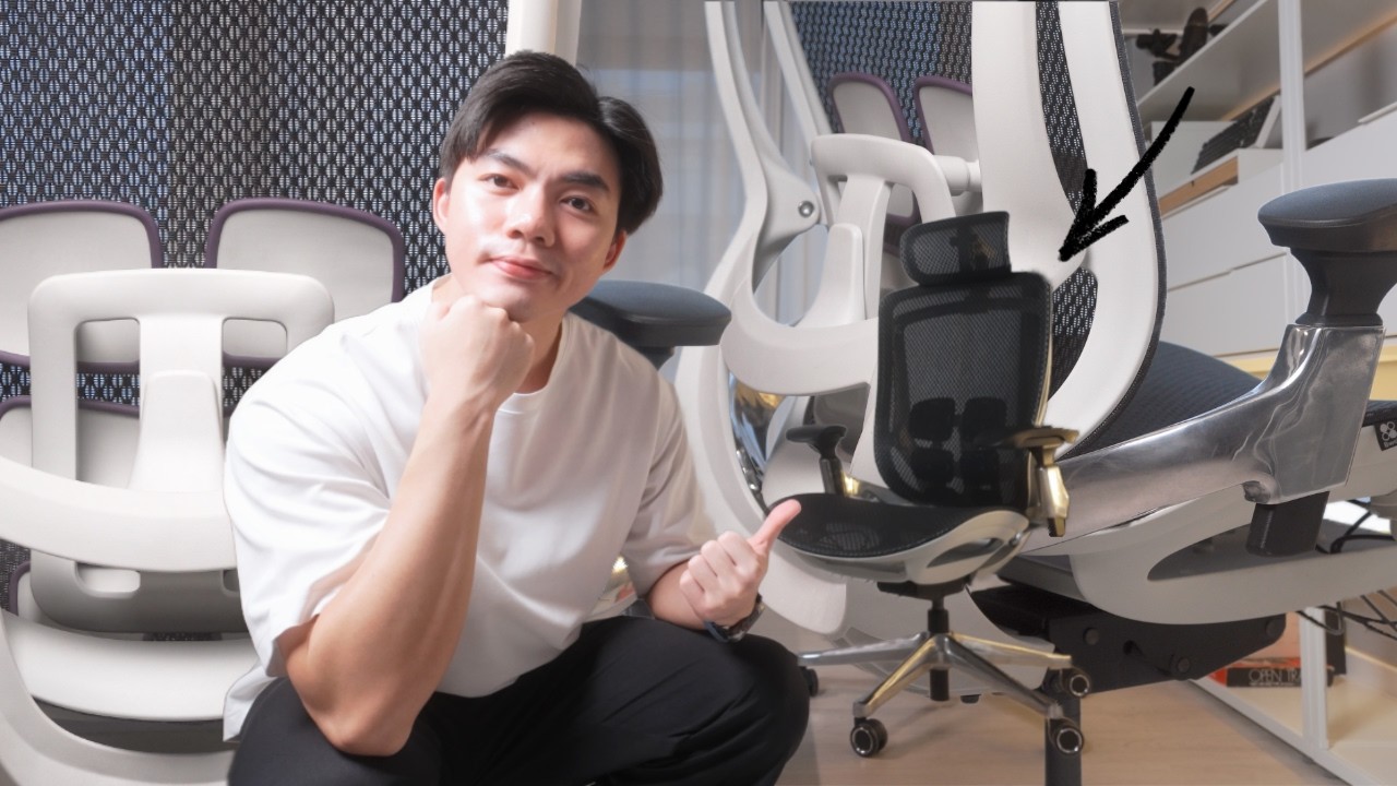 Bwell Bjorn เก้าอี้ทำงาน Mesh ราคาดี ฟังก์ชั่นครบ! | bomyanapat
