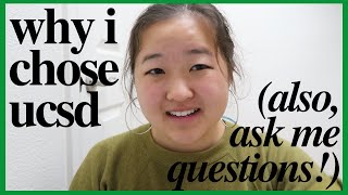 The real ~tea~ about why I chose UCSD (also, ask me questions!)