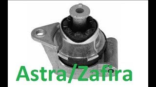 How to remove\replace rear engine bush/mount  Opel/Vauxall Zafira, Astra