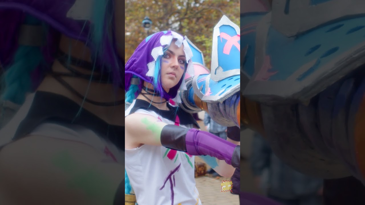 Arcane Season 2 Jinx Cosplay! #arcane #cosplay #jinx #shorts