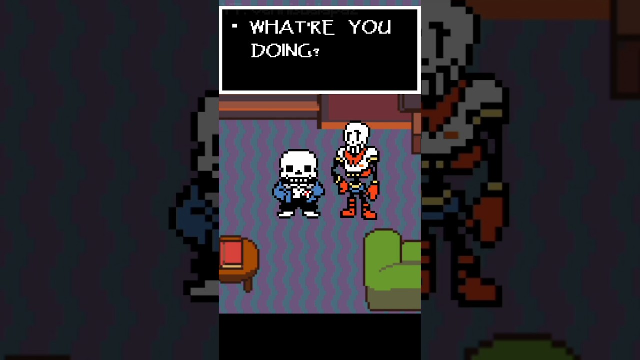 Санс и Папирус — короткометражка 