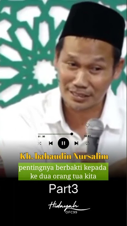 gus baha | berbakti ke pada kedua orang tua part 3 #gusbaha #shorts