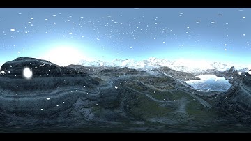 Unreal Engine 4 : 360 Degree Render Snow 3
