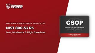 Procedures - NIST 800-53 R5 (High) | Product Walkthrough