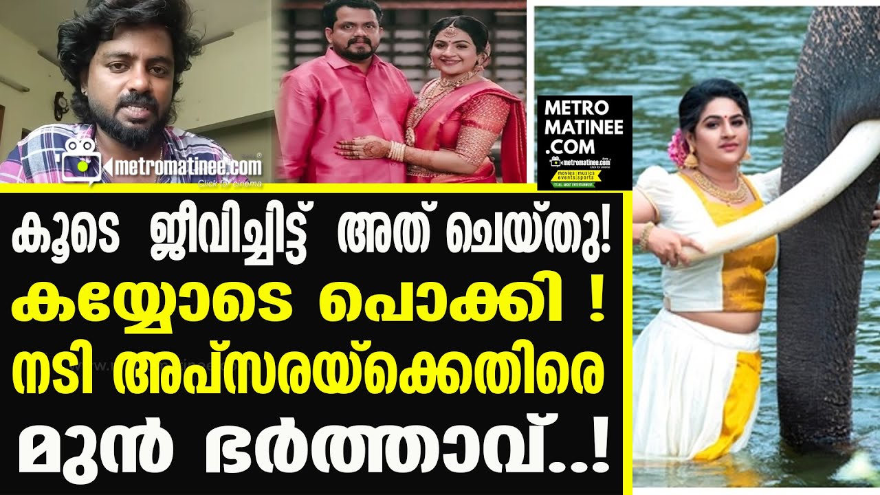 apsara ex- husband അപ്സരയുടെ ഭൂതകാലം തുറന്നടിച്ച് ആദ്യ ഭർത്താവ്
