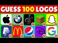 Guess the logo in 3 seconds  100 famous logos