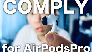 大人気イヤーピースCOMPLY！AirPodsPro用ついに発売！これを使うと音質変わりま… #COMPLY #AirPodsPro #音質向上【動画#543】