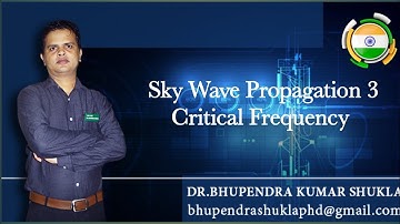 SKY WAVE PROPAGATION CRITICAL FREQUENCY