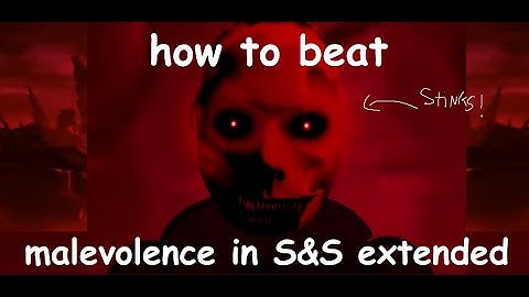 How to beat Malevolence in Sword and Sandals 2 Extended