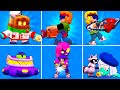 New Brawler BUSTER + New Skins Losing &amp; Winning Animations #GhostStation -  Brawl Stars