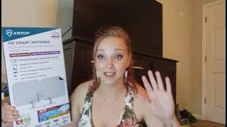 Review of Dectan TV Antenna - Antop HD Antenna SBS-301 Indoor TV Antenna