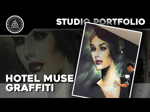 "Hotel Muse" Graffiti TimeLapse