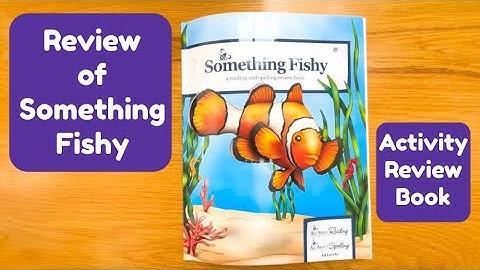 Video review of Something Fishy activity book from All About Learning Press