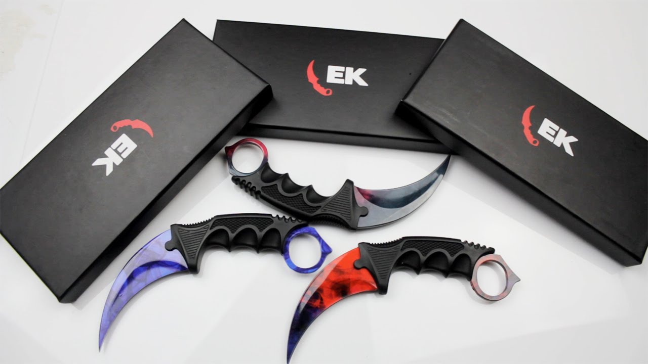 CS:GO IN REAL LIFE" Unboxing! (Elemental Knives) - YouTube