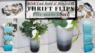 High End Bold & Beautiful Thrift Flips | Goodwill Makeovers | TFT Challenge | Trash To Treasure