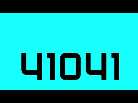 Colourful Numbers 1 to 1000000 - YouTube