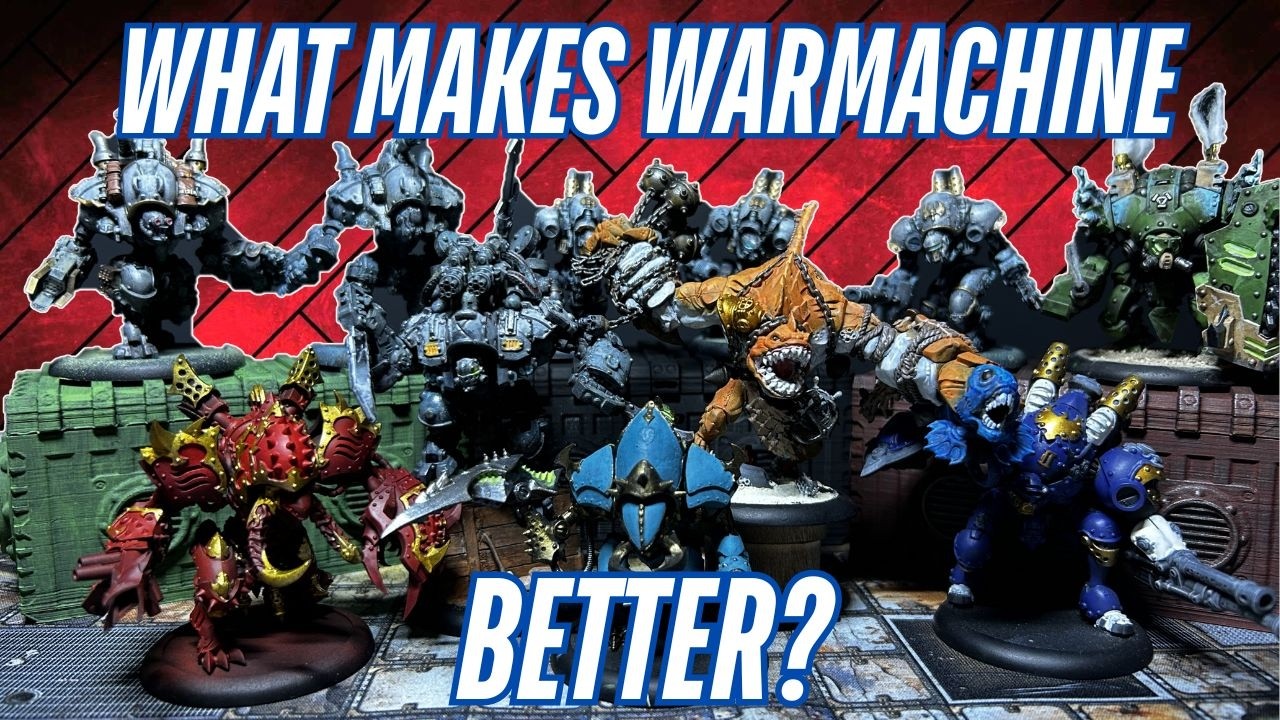 Why I Choose Warmachine Over Warhammer!