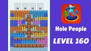 Hole People Level 160 Walkthrough | Gameplay Solution