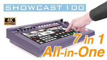 【Highlight】The Innovative & All-in-One Features of Datavideo SHOWCAST 100 4K Streaming Studio