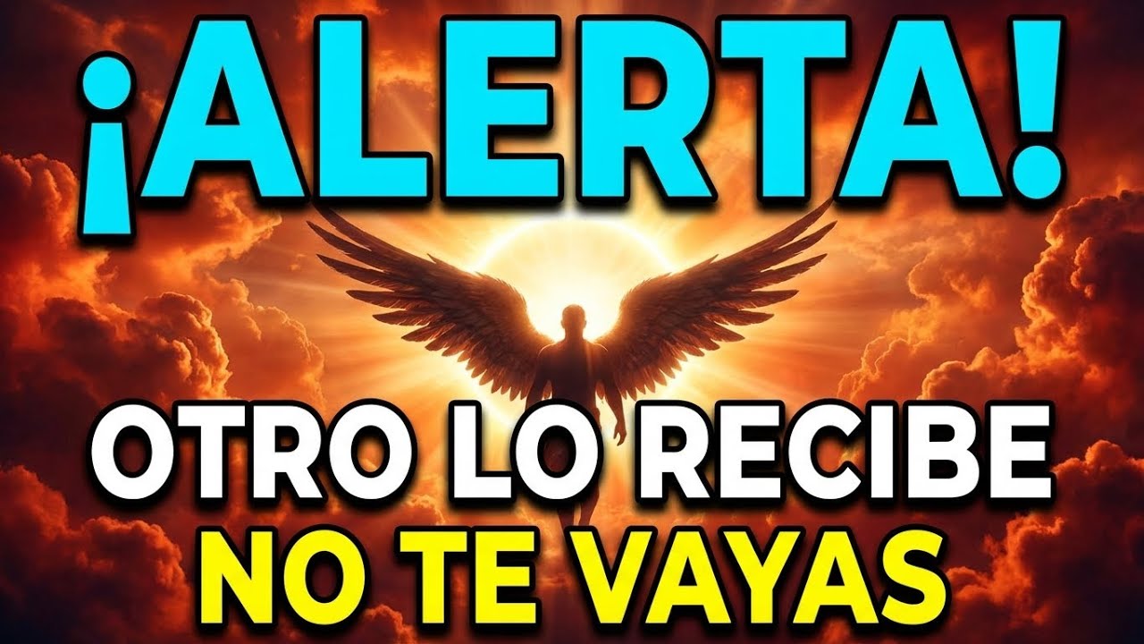 ¡ALERTA! MIGUEL Y JESÚS: UN DESCONOCIDO RECIBIRÁ TU MILAGRO SI TE VAS YA...