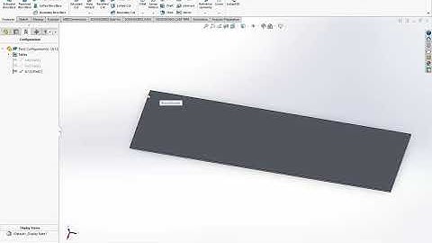SolidWorks: Control Global Variables Across Configurations with Design Tables