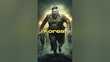 Can North Korea survive a Zombie Apocalypse #shorts