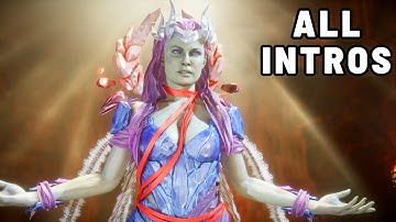 Mortal Kombat 11 – Cetrion vs All Characters | All Intro Dialogues (Full Interactions)