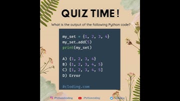 What is the output of the following Python code?