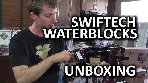 Classic Unboxing - Swiftech Apogee XL CPU and Komodo NV LE GPU Water Blocks
